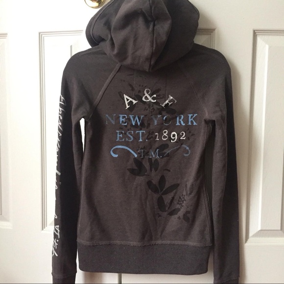 Abercrombie and Fitch Brown Hoodie - Picture 1 of 4